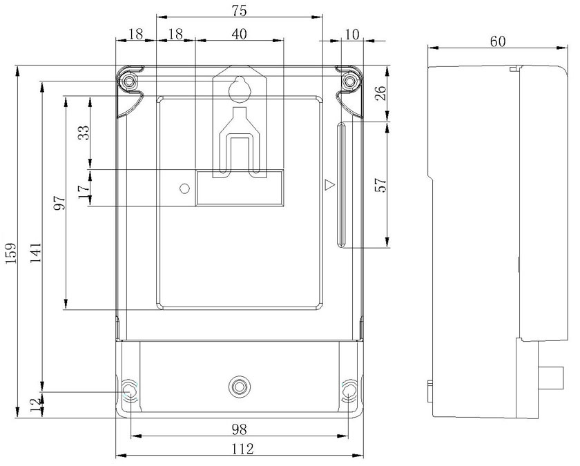 ic卡單相電表(一卡通型)